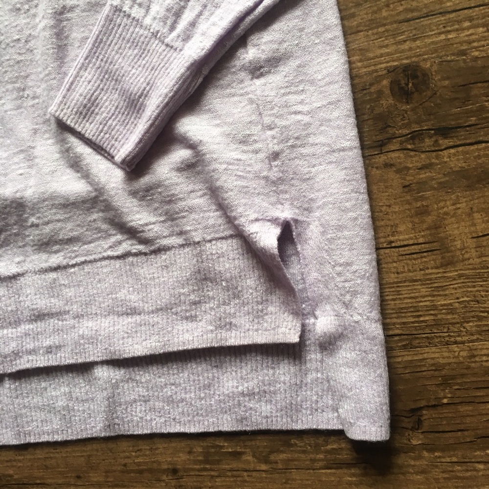 Lavender J.Crew Sweater - Picture 2 of 3
